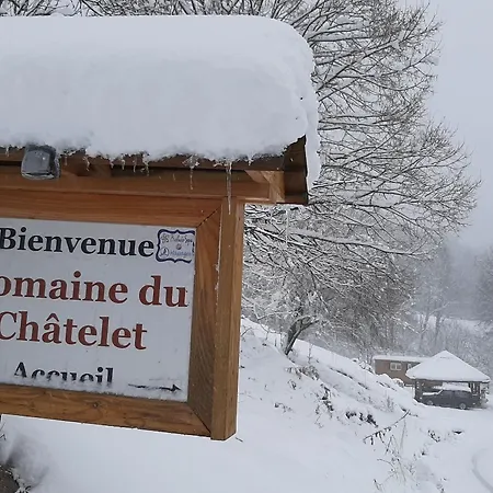 Escapade Romantique: Avec Terrasse Panoramique, Poele A Bois Et Eclairage Multicolore - Fr-1-589-441 בית נופש
