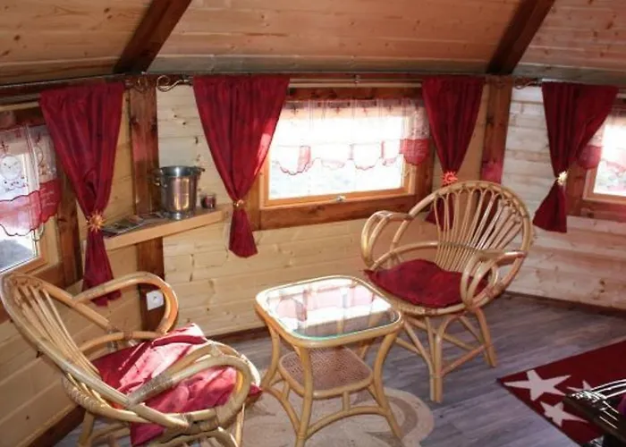 度假居 Escapade Romantique: Avec Terrasse Panoramique, Poele A Bois Et Eclairage Multicolore - Fr-1-589-441 Ferdrupt