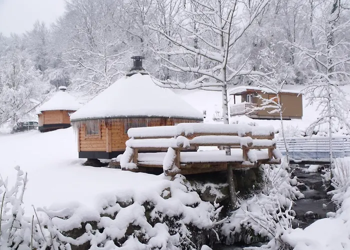 度假居 Escapade Romantique: Avec Terrasse Panoramique, Poele A Bois Et Eclairage Multicolore - Fr-1-589-441 Ferdrupt